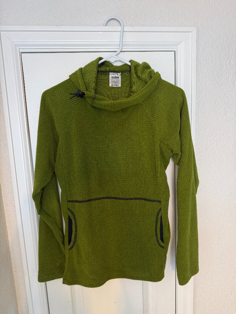 Melanzana microgrid hoodie